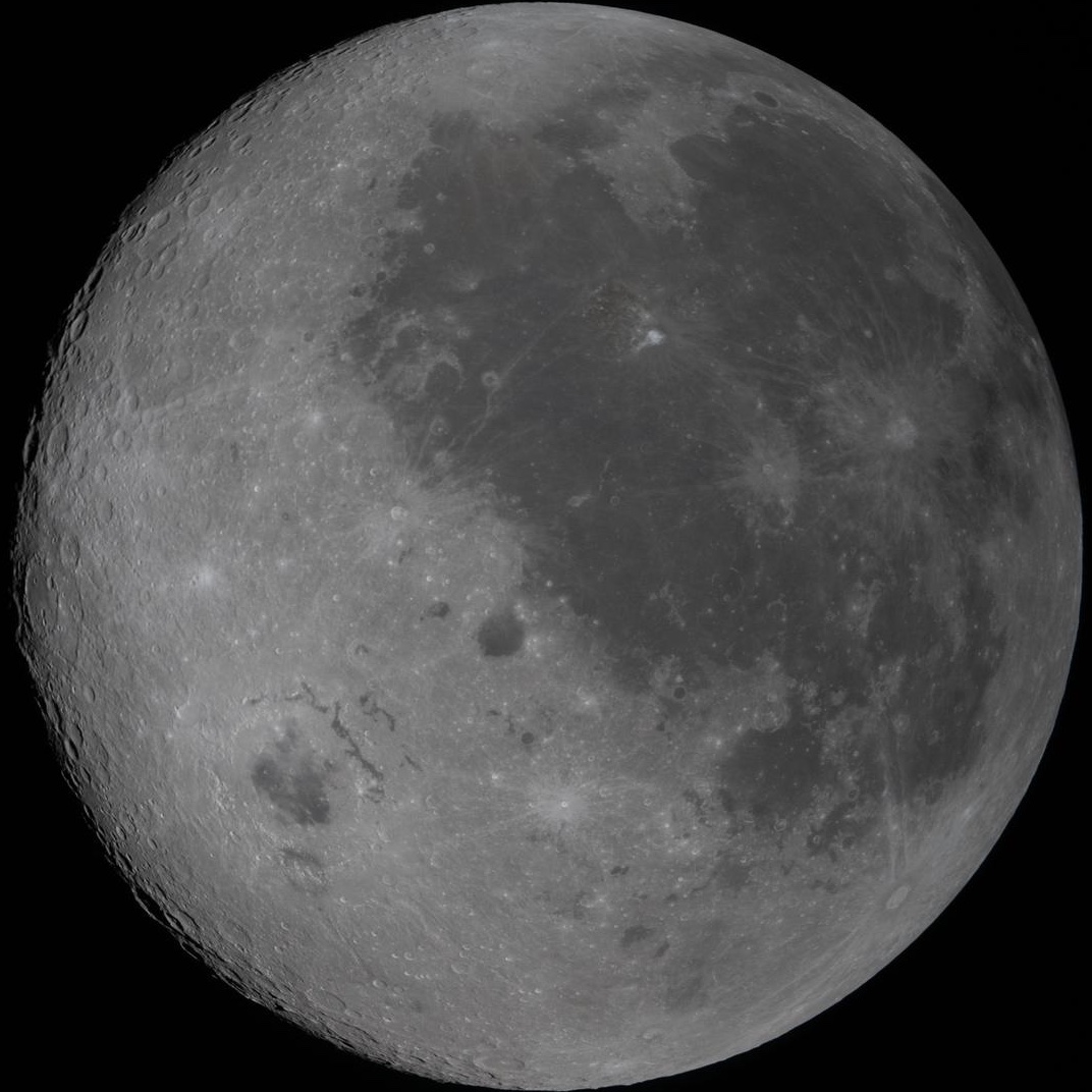 The Moon, near side — NASA